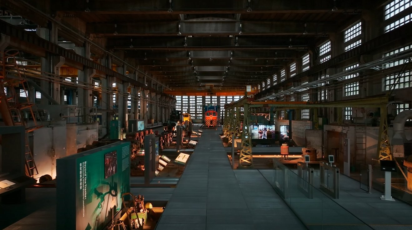 Workshop floor in service